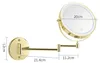 Miroir de maquillage LED ZELURXX 8 pouces, fixation murale, Voir les images du produit 2