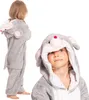 Nikcorp Tuta Pigiama Donna Bambini Onesie Mouse Grigio Anteprima dell’immagine prodotto 1