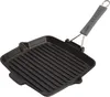 Staub Grillpfanne induktion quadratisch 24x24cm schwarz Produktbild-Vorschau 1