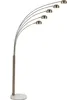 BELIANI Stehlampe Gold Metall 210 cm 5-flammig Marmorfuß Produktbild-Vorschau 1