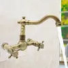 Antyczna bateria umywalkowa bateria ścienna bateria wodna Podgląd zdjęcia produktu 1