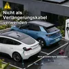 Junsun EV Ladekabel Typ 2 auf Typ 2, 22kW, 32A, 3-phasig, Produktbild-Vorschau 10