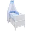 Baby-Delux Babybett Kinderbett Jack Umbaubar 140x70 Weiß Produktbild-Vorschau 1
