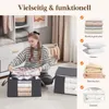 3er Set 90L Aufbewahrungsboxen mit Deckel – Faltbare Produktbild-Vorschau 7