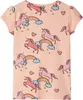 vidaXL Kinderpyjama mit Kurzen Ärmeln Hellorange 128 Produktbild-Vorschau 2