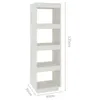 VidaXL 810850, Biały, Drewno, Drewno, Drewno sosnowe, 400 Podgląd zdjęcia produktu 8