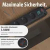 Brennenstuhl Bremounta 5fach + USB schwarz *DE* Produktbild-Vorschau 10