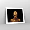 Poster - Poster ohne Rahmen - Gold Frau Stück - 50x40 cm - Produktbild-Vorschau 7