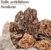 Aquarium Natursteine Drachenstein Deko Felsen braun 1kg Mix Produktbild-Vorschau 5
