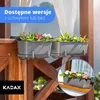 Balkónový kvetináč KADAX s podstavcom "Frette", balkónový Náhľad obrázku produktu 8