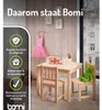 Bomi Amy Kindertafel met 2 Stoeltjes HoutNaturel - Massief Productafbeelding-voorbeeld 6