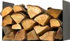 A rack of firewood. Produktbild-Vorschau