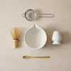 Sada na matcha čaj z porcelánu a bambusu v dárkovém balení Náhled obrázku produktu 4