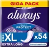 Packaging for Always Dailies Long Plus Extra Protect panty liners. Podgląd zdjęcia produktu
