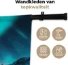 MuchoWow® Wandteppich Wandbehang Nordlicht - Eis - Schnee - Produktbild-Vorschau 3