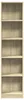 vidaXL Regał dąb sonoma 40x24x176 cm Materiał Podgląd zdjęcia produktu 4