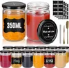 XMTECH zestaw 12 kubków 350 ml - słoiki do przetworów z Podgląd zdjęcia produktu 1