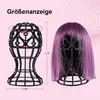 2pcs Perückenständer,Hohlkopf-Design aus Kunststoff,ideal Produktbild-Vorschau 5