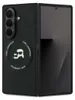 A black foldable phone case with the Karl Lagerfeld logo is shown. Náhled obrázku produktu