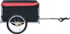 Rimorchio per biciclette vidaXL nero e rosso, 65 kg Anteprima dell’immagine prodotto 3