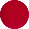 Hochflor Velours Teppich Luna Rot Rund, Größe:400 cm Rund Produktbild-Vorschau 5