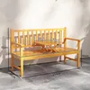 Outsunny Gartenbank 3-Sitzer Sitzbank mit Tisch, Parkbank Produktbild-Vorschau 3