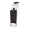A side view of a black and silver battery. Produktbild-Vorschau