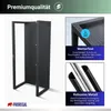 Kaminholzregal PHOENIX mit Rückwand für Wandmontage | für Produktbild-Vorschau 3