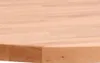 vidaXL Tischplatte Ø70x1,5 cm Rund Massivholz Buche Produktbild-Vorschau 3