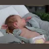 Ganz-Kleber-Mädchen Lebensechte Reborn-Babypuppe Ganzkörper Produktbild-Vorschau 2