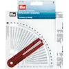 A knitting calculator and counting frame tool, with packaging visible at the top. Produktbild-Vorschau