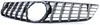 Sport Kühlergrill Schwarz Glanz Chrom für Mercedes SL R230 Facelift 2008-2012 – Produktansicht 3 Anteprima dell’immagine prodotto