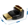 deleyCON HDMI Winkel Adapter - 90° Grad gewinkelt - HDMI Produktbild-Vorschau 3