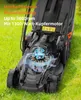 DOVAMAN 1300W Elektro Rasenmäher 33cm Stahlmesser 5-fach Produktbild-Vorschau 3
