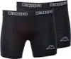 2er Pack Kappa Boxershorts Schwarz Unterwäsche Herren Boxer Produktbild-Vorschau 1