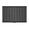 Radiateur tubulaire 'Nore' noir 60x90cm double couche 1180W Voir les images du produit 3