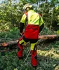 KOX Forstjacke Transform Rot/Gelb Größe 62/64 | KWF-Profi | Produktbild-Vorschau 3