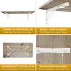 Wandklapptisch Schreibtisch Tischplatte 80x40 cm in Eiche Produktbild-Vorschau 5