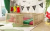 Lit enfant 140 x 200, cadre de lit en bois avec barrière et Voir les images du produit 6