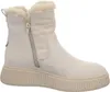 A single beige boot with a faux fur lining is shown against a white background. Produktbild-Vorschau