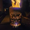 Feuertonne, Feuerkorb, Feuerschale, Lagerfeuertonne mit Produktbild-Vorschau 5