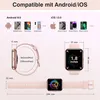 Smartwatch Damen mit Telefonfunktion/Whatsapp, 1.85" Smart Produktbild-Vorschau 9