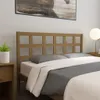 vidaXL Kopfteil Honigbraun 156x4x100 cm Massivholz Kiefer Produktbild-Vorschau 5