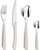 A set of four cutlery pieces arranged vertically against a white background. Náhled obrázku produktu