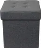 Milani Home - pouf quadrato, tessuto, seduta poggiapiedi, Anteprima dell’immagine prodotto 4