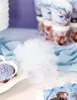 3 Tüll Pompons Weiß Hängedeko 15, 20 und 30 cm - Produktbild-Vorschau 3