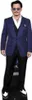 A cardboard cutout of Johnny Depp in a suit. Produktbild-Vorschau