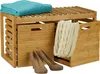 relaxdays 10024979_0 relaxdays   Sitztruhe braun Náhľad obrázku produktu 1