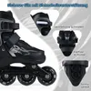 COSTWAY Rollschuhe Kinder, 4 Größen verstellbar, Inline Produktbild-Vorschau 5