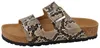 RIEKER Damen Pantolette beige Schlangenoptik Kunstleder Produktbild-Vorschau 10